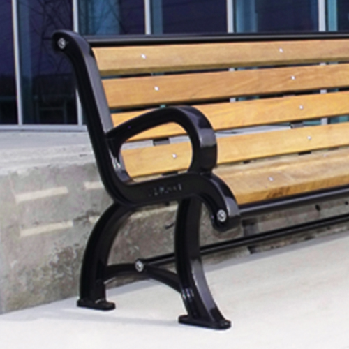 CAD Drawings BIM Models Paris Site Furnishings & Outdoor Fitness Vintage Parisian Benches